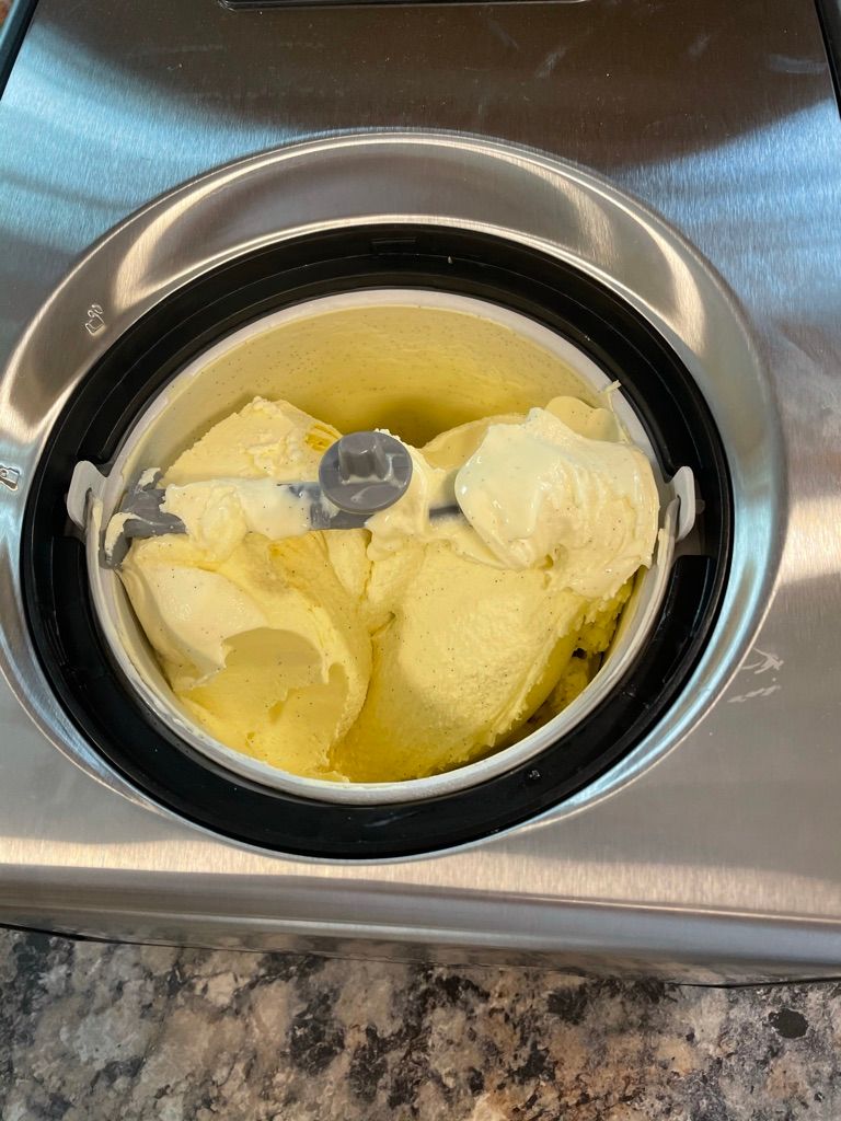 Vanilla ice cream (ice cream batch #2)